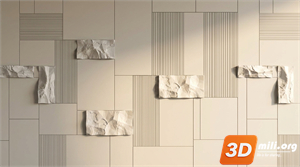 Stone Wall Skp Files